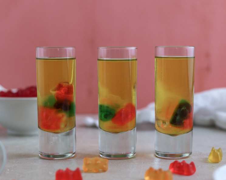 Gummy cheap bear shot